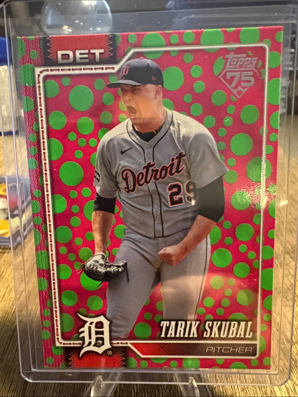 Topps Tarik Skubal Special Insert  Detroit Baseball Card